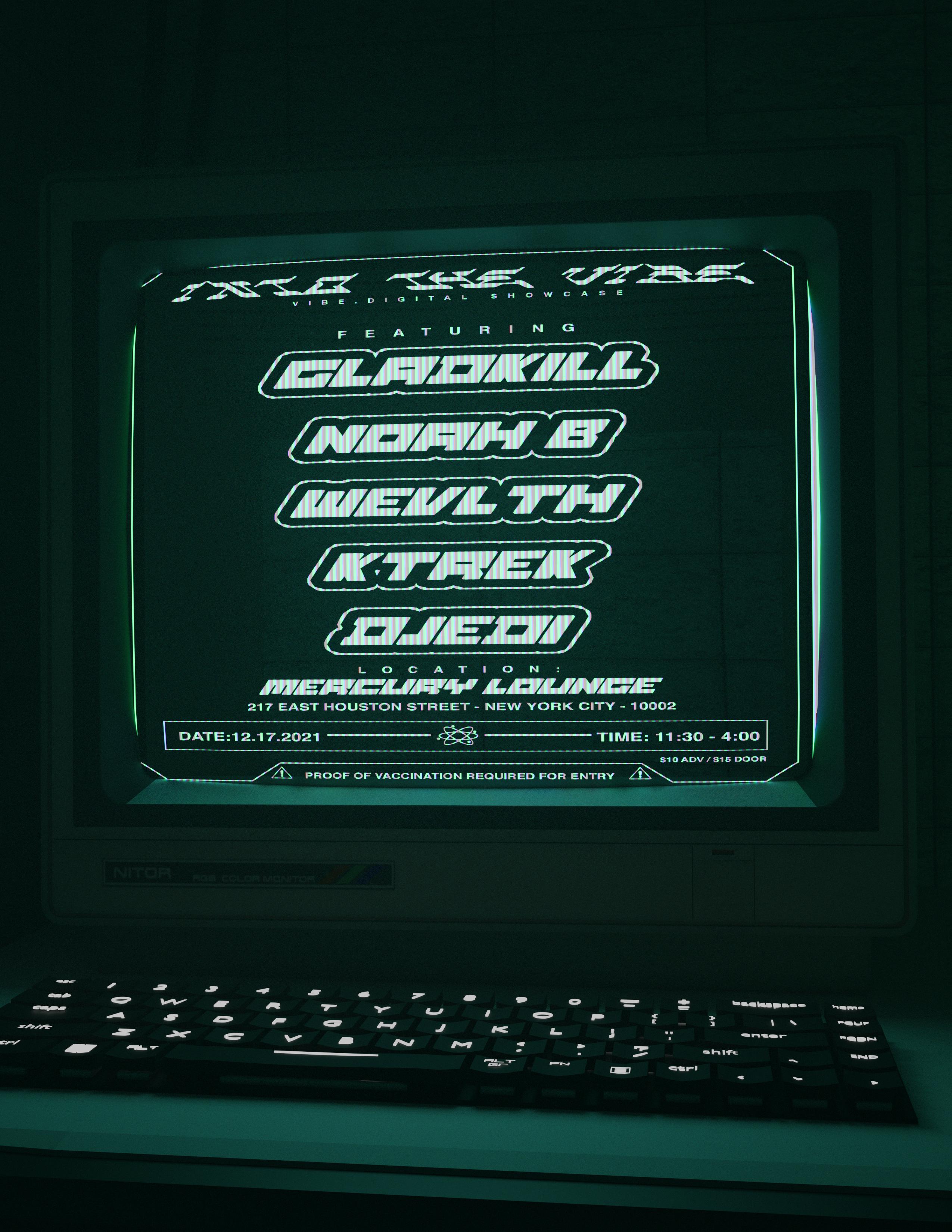 detail img for "Gladkill Live - NYC, December 17 2021"
